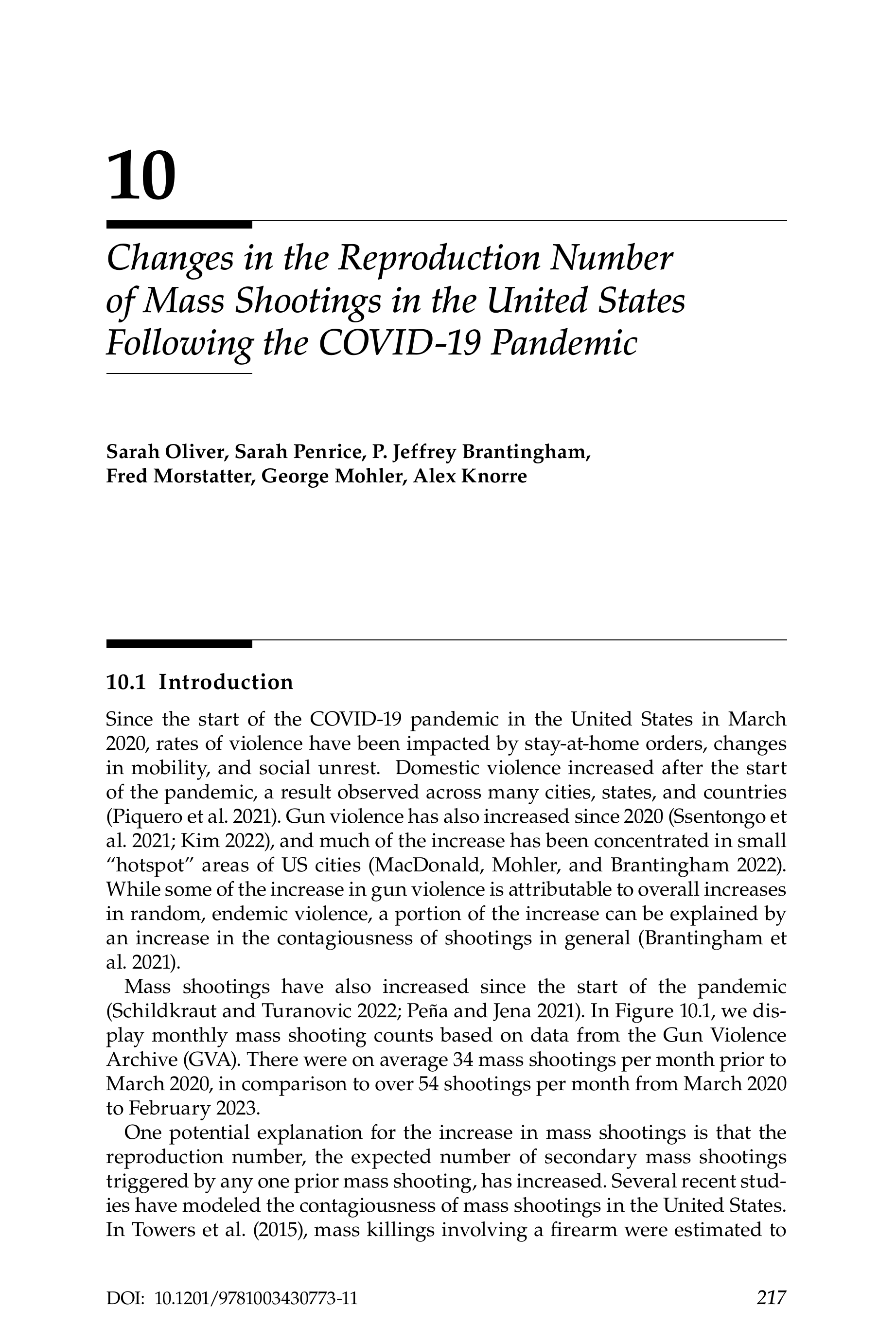 Gun Violence Research